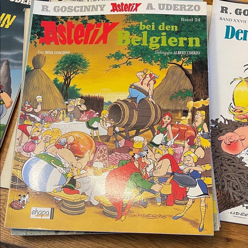 Asterix bei den Belgiern Comic Book in German 14 books